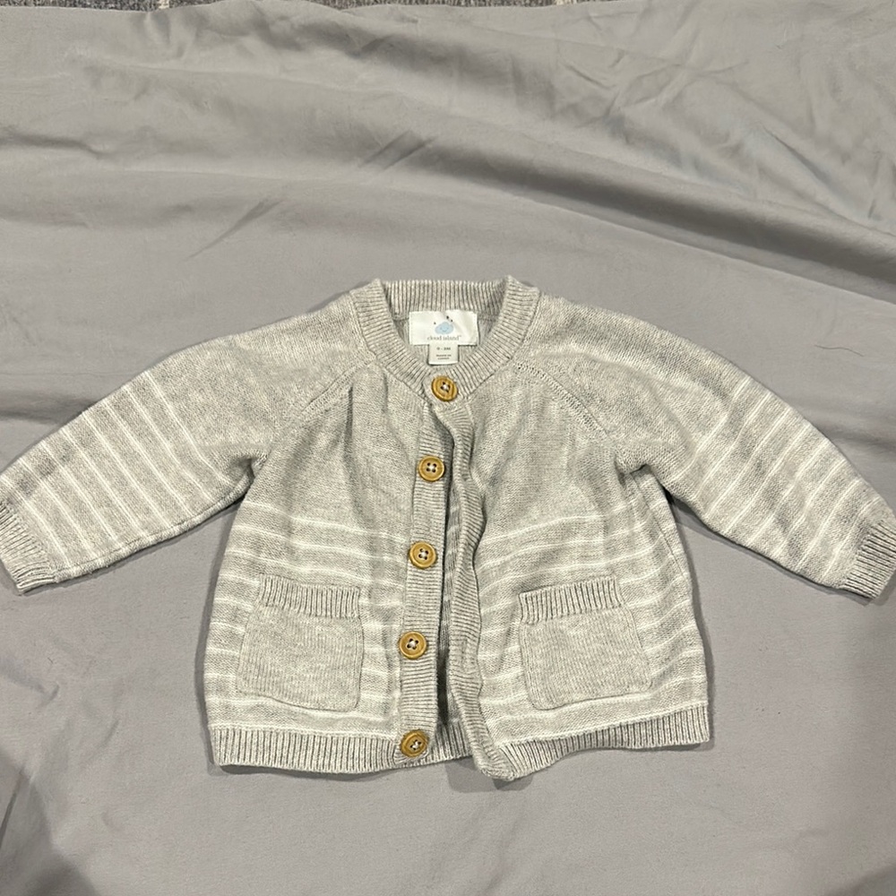 Cloud Island Gray Cozy Knit Sweater